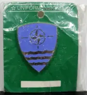 Allied Forces Baltic Approaches BALTAP NATO Full Color Insignia Badge Pin