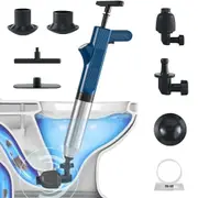 Pipe Plunger Drain Unblocker High Pressure Air Sewer Toilet Powerful Cleaner