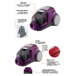 Electrolux 伊萊克斯 ZLUX1850 輕巧靈活集塵盒 吸塵器 廠商直送