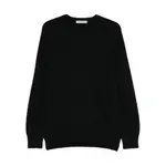 [Fileria] Fileria Ribbed Crew-neck Sweater 48 IT BLACK