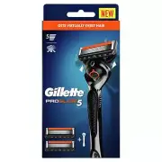 Gillette Fusion Proglide Razor + 2 Blade Refills