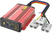 Waterproof DCDC Charger with MPPT for 12V 25A LiFePO4, Lead-Acid, SLA, Gel, AGM, Cal, DC to DC Battery Charger with Anderson