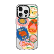 iPhone 16 Pro Clear Case MagSafe Compatible Luggage Labels
