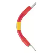 2/0 Red Battery Interconnect Cable 6" with 3/8" Lugs ASSEMBLED IN USA