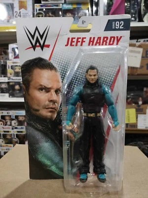 WWE Mattel Superstar Jeff Hardy Basic Series 92 Wrestling Action Figure NEW