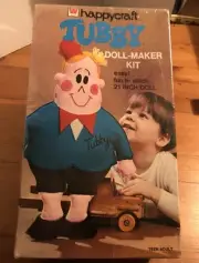 CRAFTING-Vintage Whitman Happycraft Tubby 21” Doll-Maker Kit 1973 Sealed