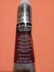 Winsor & Newton Artisan Water Mixable Oil Color Tube Alizarin Crimson 200 ml