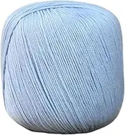 Qkbuza Cashmere Wool Yarn, Cotton Crochet Knitting Soft Thread, Hand Craft Wool Crocheting Fleece Yarn for Scarves, Hats, Gloves, and Blankets
