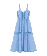 Dafelle midi dress M Blue