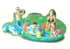 WATERFALL~SWIM PARK~INFLATABLE POOL~KID~PLAY CENTER~SLIP SLIDE SPLASH~COCO HIPPO