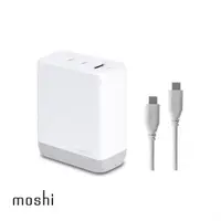 在飛比找momo購物網優惠-【moshi】Rewind 100W USB-C GaN 氮
