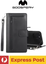 iPhone 11 Pro (5.8") Goospery PU Leather CardSlot Wallet Detachable Diary Case