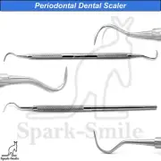 Periodontal Tartar Remover Plaque Calculus Tooth Scraper Scaler Dental Tools Set