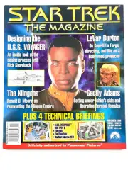 Star Trek The Magazine November 2000 Volume 1 Issue 19 Featuring LeVar Burton