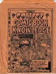 THE COLLEGE OF COMIC BOOK KNOWLEDGE souvenir bag from Minneapolis book store.