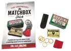 MATCH BOX MAGIC TRICK Houdini Appearing Coin In Boxes & Bag Pocket Beginner Set