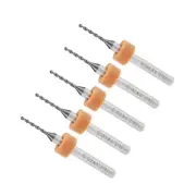 1/8" Shank 1.1mm Tungsten Carbide CNC Precision Micro PCB Drill Bits 5-Pieces