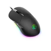 X6 Wired Mouse 6-Buttonful Rgb Gaming Mouse(Black)