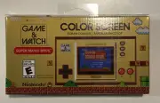 Nintendo Game & Watch Super Mario Bros Electronic Handheld Color Screen Console