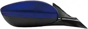 Car 3/7 Wires Side Door Rearview Mirror Assembly Compatible For Honda Accord 10th 2018 2019 2020 2021 2022 Electric Folding Lens Adjustment(Blue-3-Wires-Right)