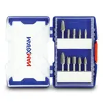 MARXMAN 1/4-Sh D-Cut Carbide Burr TC Bit Set - 10 Piece MCBS10PC