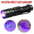 UV Ultra Violet LED Flashlight Blacklight Light Inspection Lamp Torch Portable