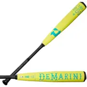DeMarini 2025 The Goods Neon Yellow BBCOR (-3) Adult Baseball Bat - 31/28