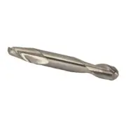 1/2 Carbide 2 Flute Uncoated (Bright) Double End Ball End Mill