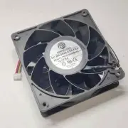 Qty:1pc 4-wire chassis inverter cooling fan PLA12038B48L-1 12038 48V 0.70A