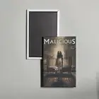 Malicious Mini Movie Poster Fridge Locker Magnet