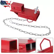Pallet Forks Attachment Forklift Trailers Towing Adapter 2" Hitch Receiver