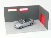 Scale 1:18 Diorama car garage Display for die-cast car models Diorama model kit