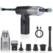 Portable Air Blower&Vacuum Cleaner Compressed Air Duster Cordless Duster Blower