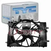 TYC Dual Radiator & Condenser Fan Assembly for 2010-2012 Ford Fusion 2.5L qc