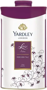 Yardley London Lace Satin Talc - 250Gm