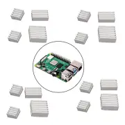4 Heat sink IC Heatsinks Aluminum Cooling Fan For CPU LED Raspberry Pi 4 Model B