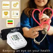 Digital Blood Pressure Monitor Machine BP Pulse Upper Arm Backlight large cuff