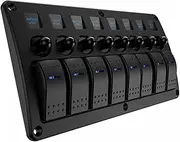 CHILDWEET 1 Ship Combination Control Panel for Vehicles Rvs and Boats Power Supply for Mobile Devices GPS and Appliances Efficient Switching for Headlights and More