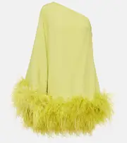 [Taller Marmo] Taller Marmo Piccolo Ubud crêpe cady minidress AU 4 green