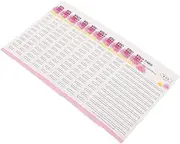 LIFKOME Eyelash Adhesive Strip Card Lash Extensions Holder Self-adhesive Lashes Paper Card