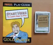SEALED MAGIC THE GATHERING 9th EDITION GOLD PLAYERS DECKMASTER DECK & PLAY GUIDE