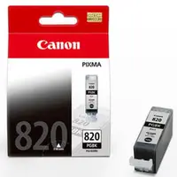 在飛比找PChome商店街優惠-CANON㊣原廠墨水匣 PGI-820BK 黑色 適用 CA