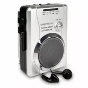 AM/FM Portable Pocket Radio and Voice Audio Personal Cassette Recorder Player