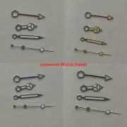 Automatic Luminous Watch Movement Hands Repair Accessories for Mingzhu 3804 GMT