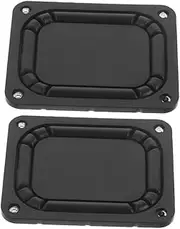 SOLUSTRE 2pcs High Performance Bass Speaker Diaphragm Plate Metal Subwoofer Vibration Plate for Car Audio System