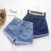 在飛比找ETMall東森購物網優惠-High Waist Denim Shorts For Wo