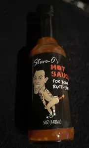 Steve-O's Hot Sauce For Your Butthole- Bottle, Garlic Habanero