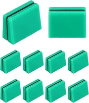 sourcing map Universal Fader Knobs, Green Black Mixer Fader Caps Slider Potentiometer Replacement Plastic for DJ Controller Mixer Console, 10 Pack