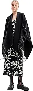 Desigual Damen Poncho_logo Paris PONCHO_LOGO PARIS