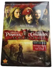 Pirates Of The Caribbean At Worlds End Disney DVD 2007 Johnny Depp